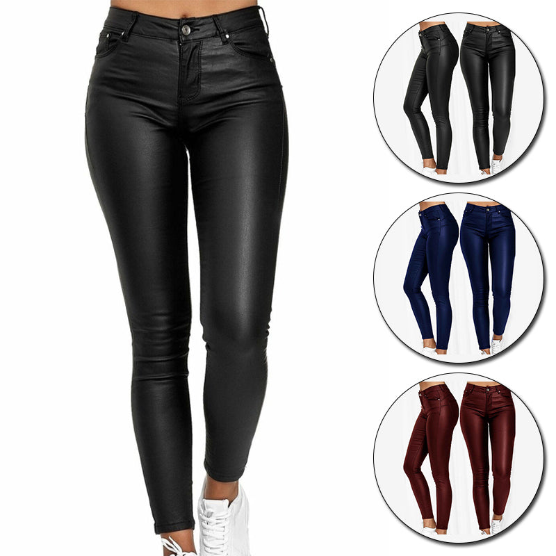 Trendige stretchige Skinny-Hose für Damen