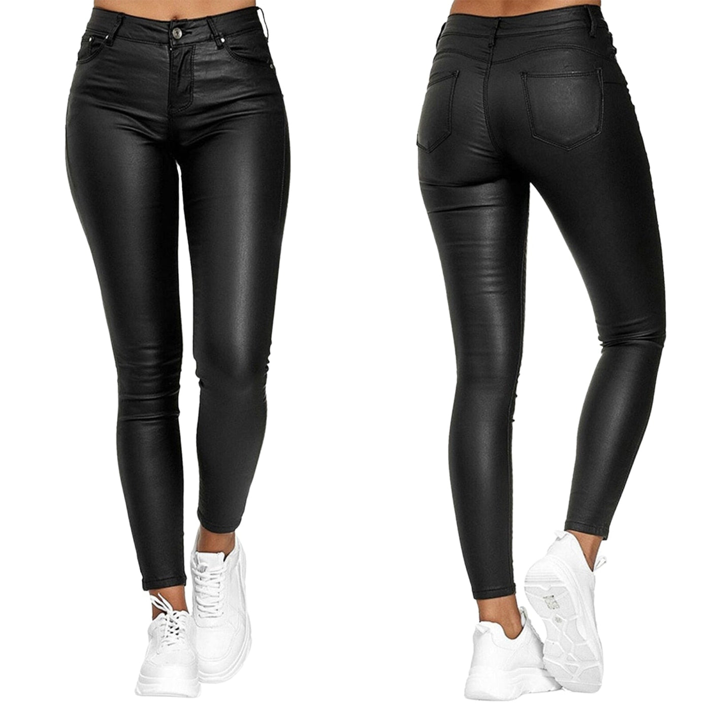 Trendige stretchige Skinny-Hose für Damen