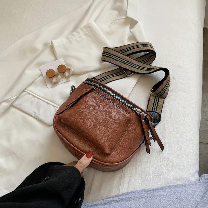 Stella Retro Tasche | Sommer-Umhängetasche für Damen mit Reißverschluss