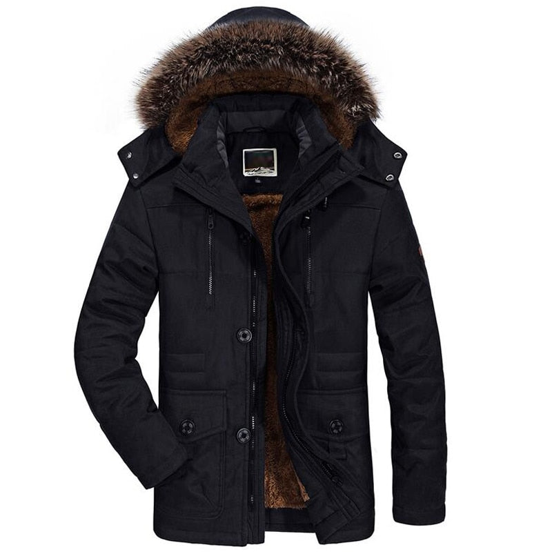 Isolierte, wasserdichte Winterjacke für Männer