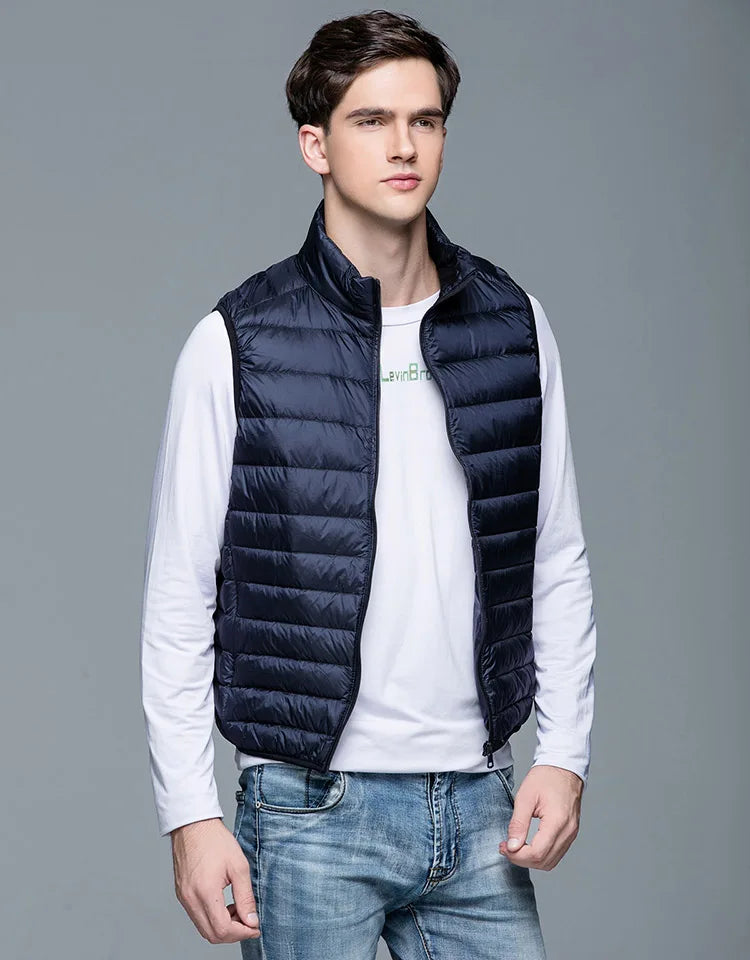 Weste für Herren - Moderne Ärmellose Sommerjacke