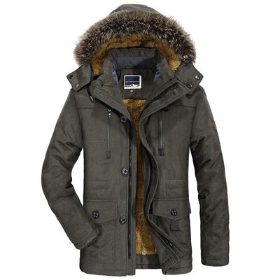 Isolierte, wasserdichte Winterjacke für Männer
