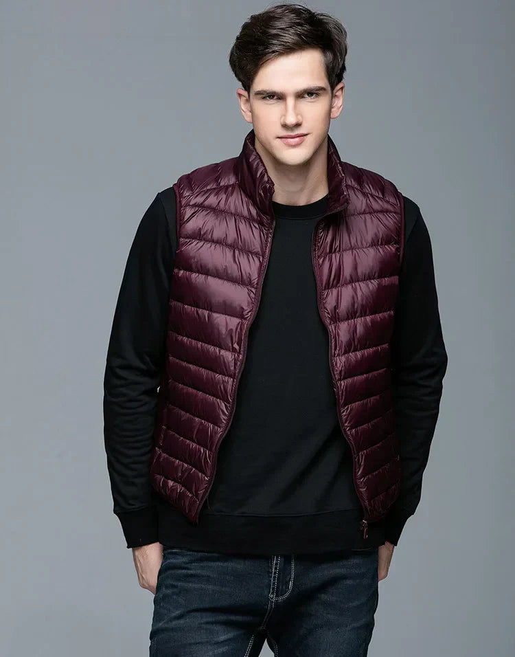 Weste für Herren - Moderne Ärmellose Sommerjacke