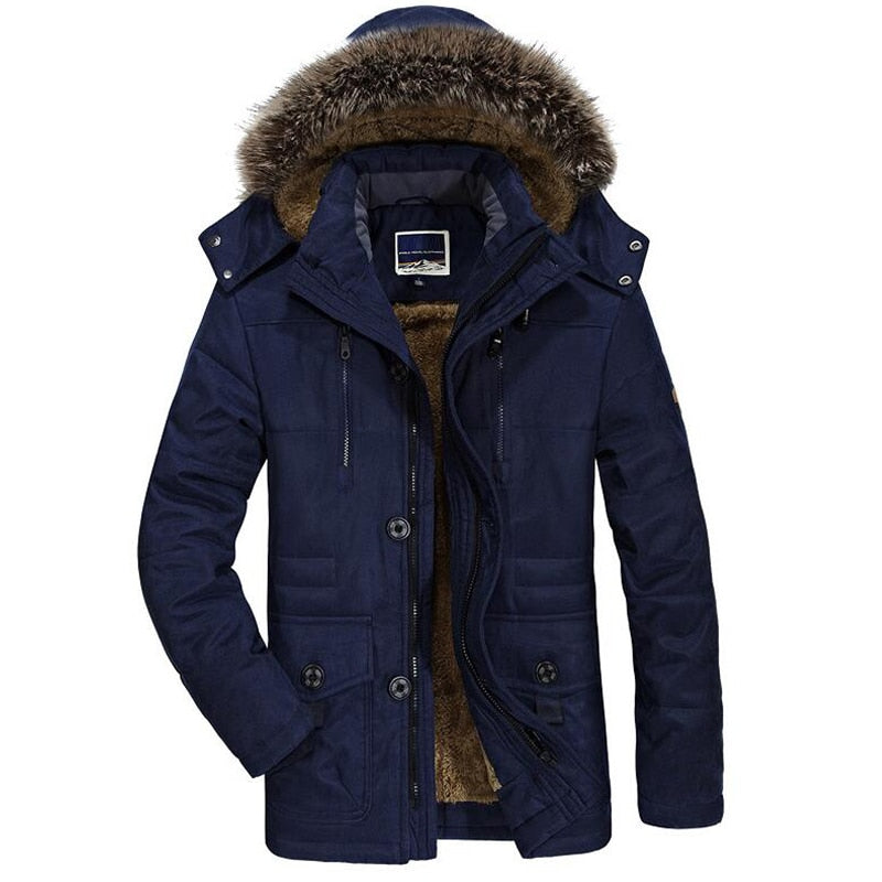 Isolierte, wasserdichte Winterjacke für Männer