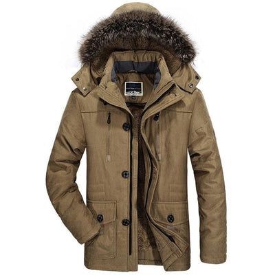 Isolierte, wasserdichte Winterjacke für Männer