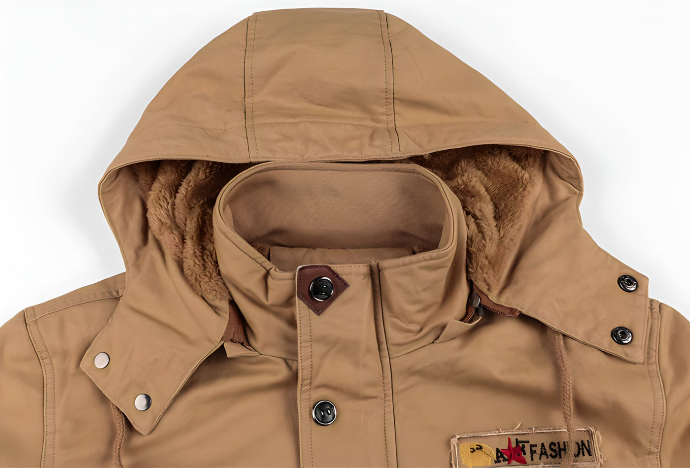 Kapuzenjacke mit mehreren Taschen für Männer