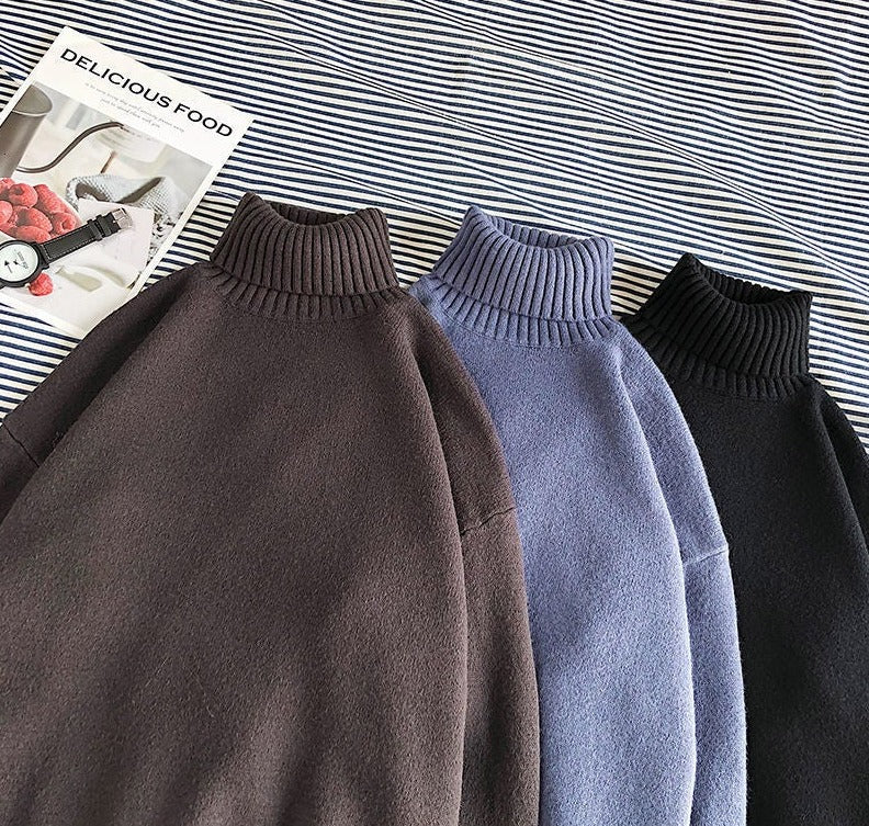 Gemütlicher Rollkragenpullover für Herren