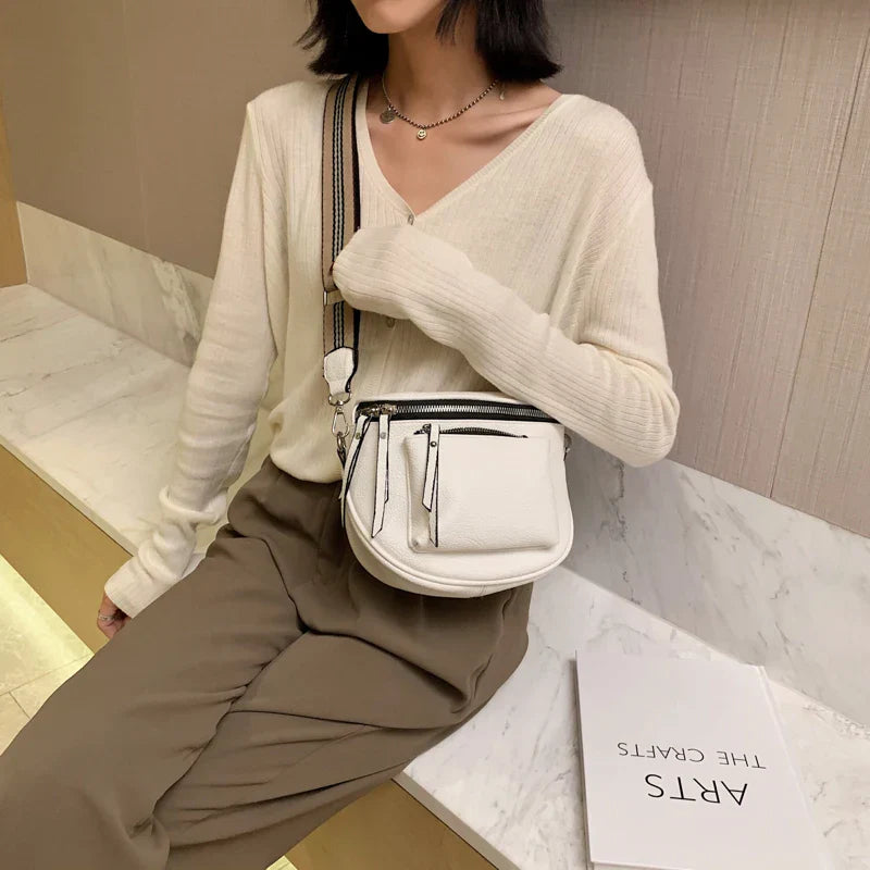 Stella Retro Tasche | Sommer-Umhängetasche für Damen mit Reißverschluss