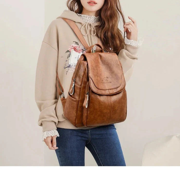 Heidi Sommer Rucksack | Modischer, trendiger Schul- oder Bürorucksack für Frauen