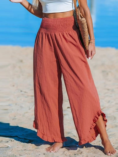 Kerstin | Stilvolles Rüschen Freizeitshirt