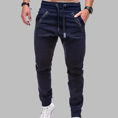 Cargohosen für Herren - Slim Fit Sommerhose mit Taschen