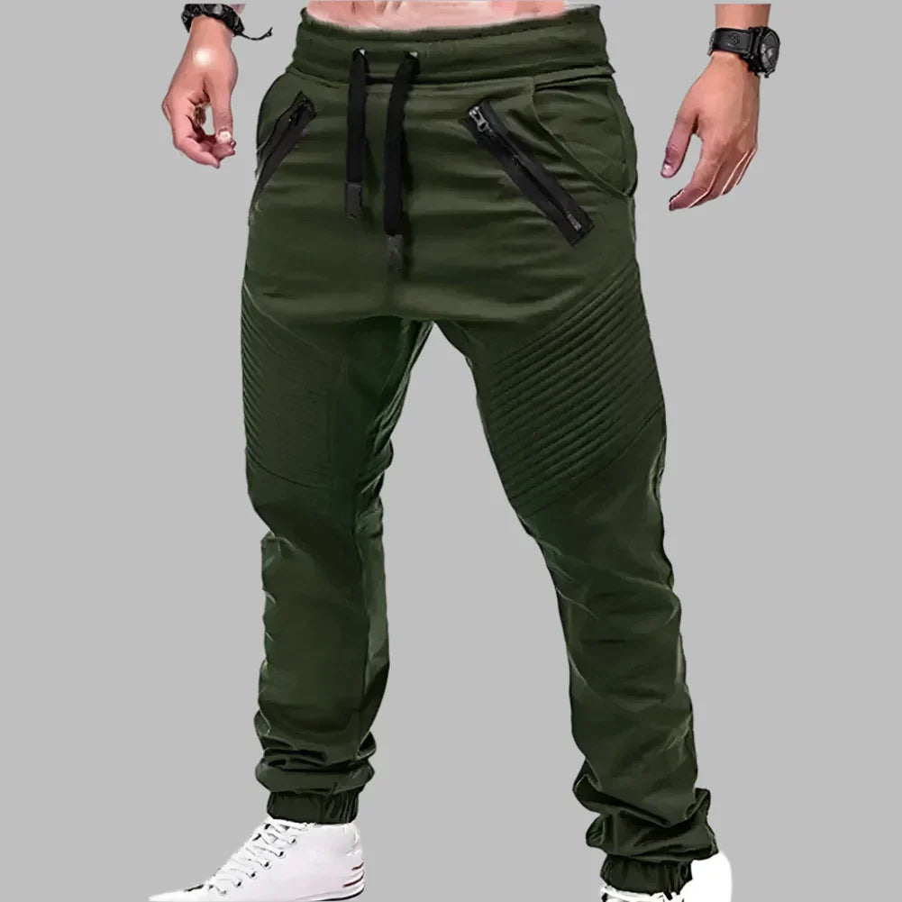 Cargohosen für Herren - Slim Fit Sommerhose mit Taschen