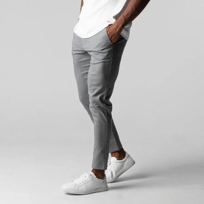 Herren-Chinos | Elastische Taille | Stretch | Skinny-Chinos | Herrenhosen