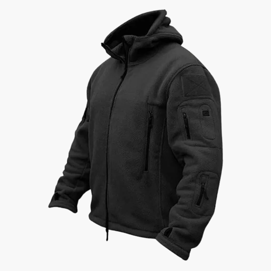 Herren Fleecejacke mit Reißverschlusstaschen