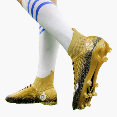 Herren Fußballschuhe mit Schnürung und Profilsohle