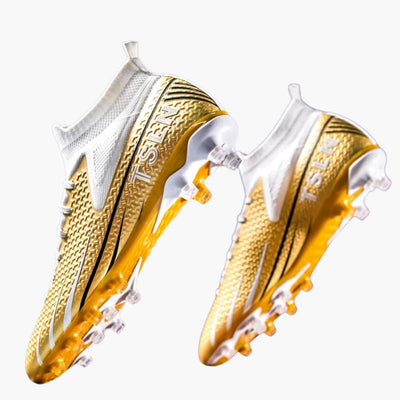 Herren Fußballschuhe mit Schnürung und strukturierter Oberfläche