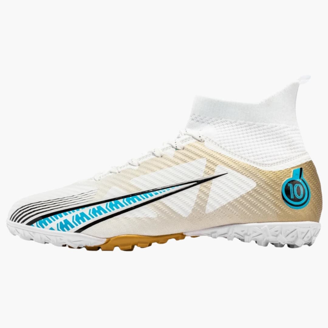 Herren Fußballschuhe mit Struktur-Oberfläche und Schnürung