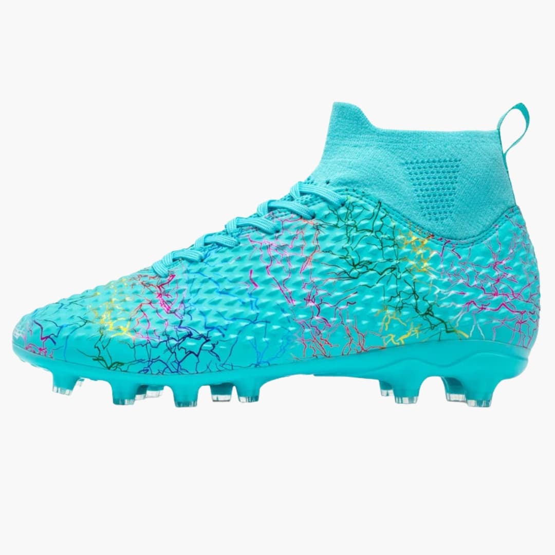 Herren Fußballschuhe mit hohem Schaft und Stollenprofil