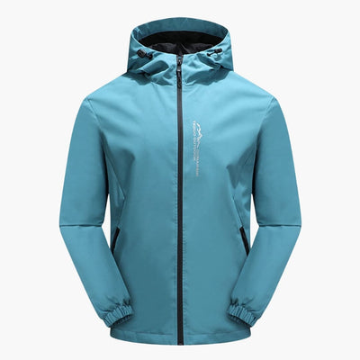 Herren Softshell Jacke mit Kapuze und Reißverschluss