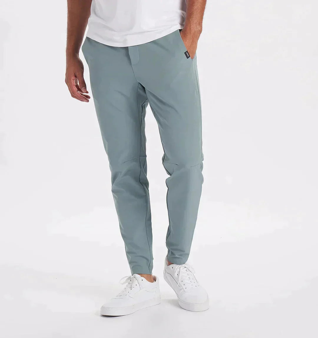 Herrenhosen - Kordelzug - Elastische Taille - Stretchhosen - Slim Fit Jogger