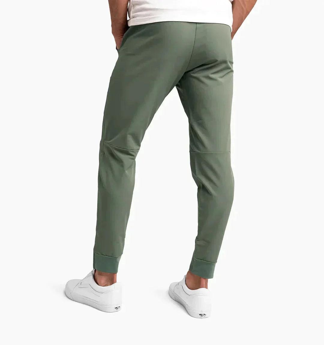 Herrenhosen - Kordelzug - Elastische Taille - Stretchhosen - Slim Fit Jogger