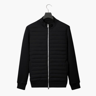 Herrenjacke mit Stehkragen und Bündchen