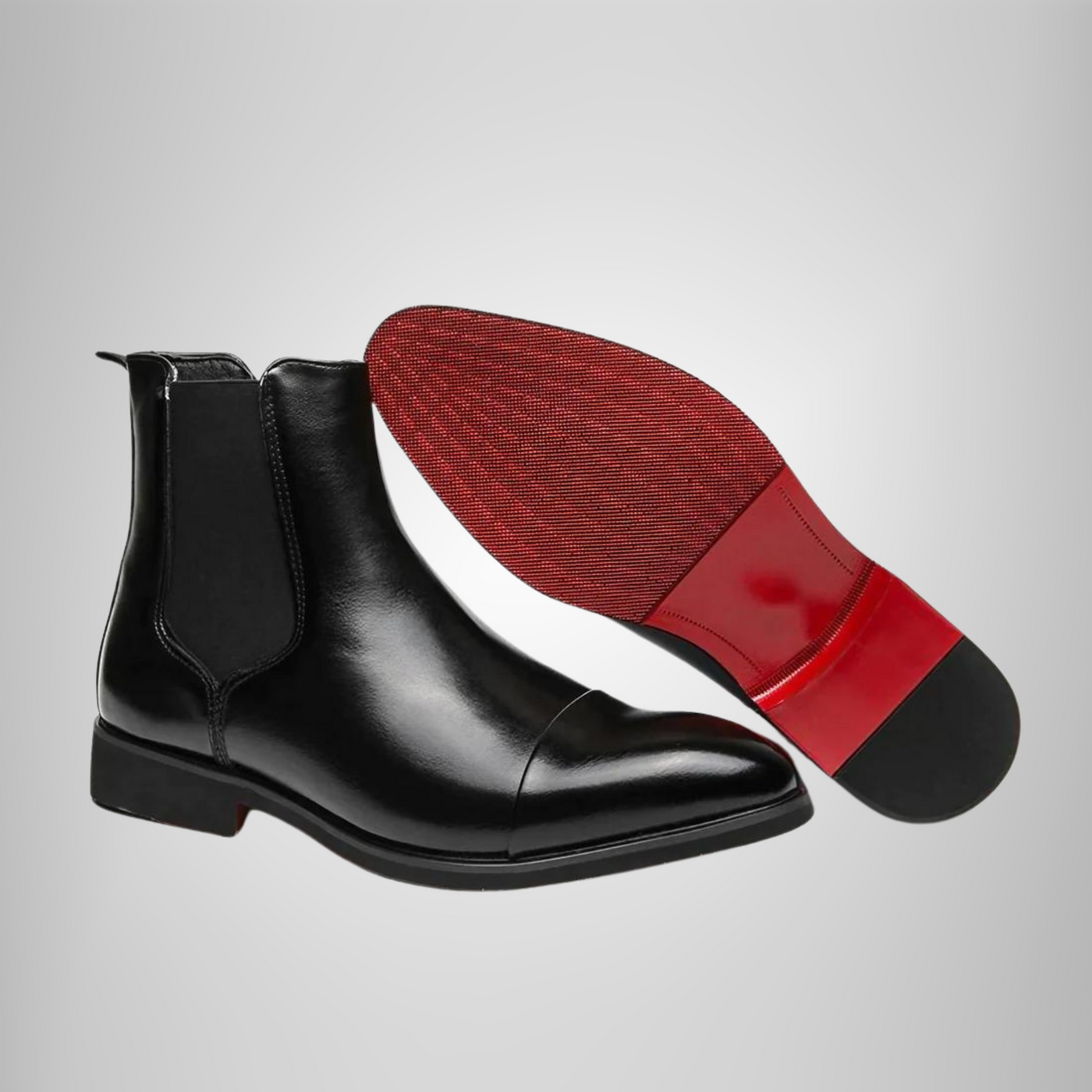 Herrenstiefel | Spitz Zulaufend | Kunstleder | Slip-On-Stiefel | Stiefeletten