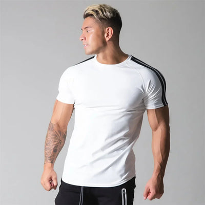 Miko Sommer Fitness T-Shirt | Lässiges, bequemes Herren-T-Shirt für das Fitnessstudio