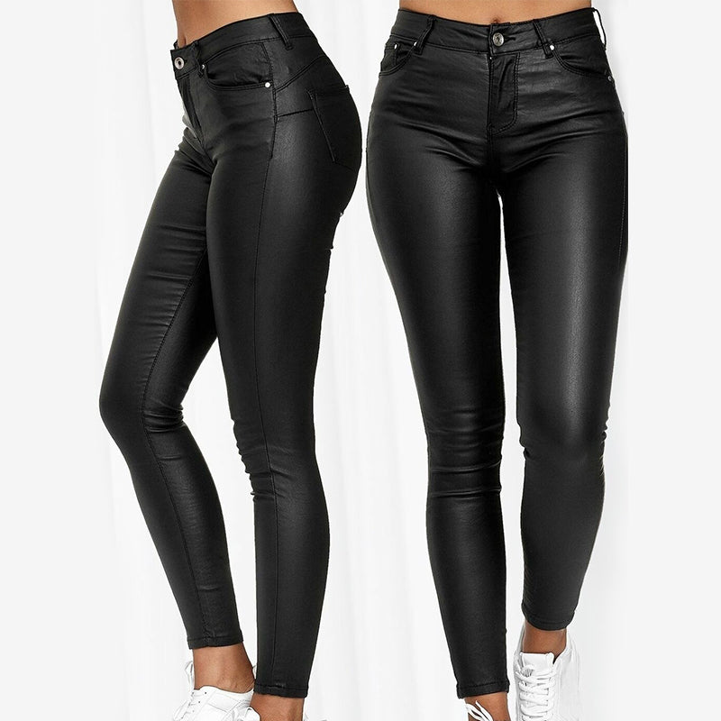 Trendige stretchige Skinny-Hose für Damen