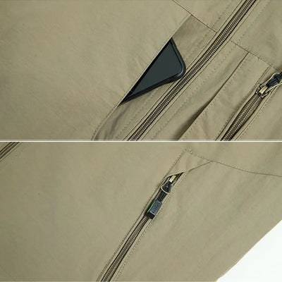 Sommer Jagd- und Anglerweste | Leicht Multifunktionsweste mit Taschen Für Herren | Sommerweste