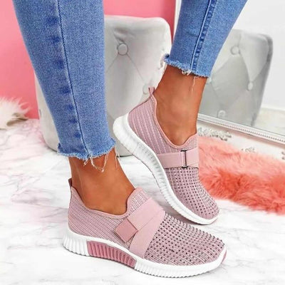 Sneaker für Damen - Leichte Sommerschuhe mit Fußbett für heiße Tage