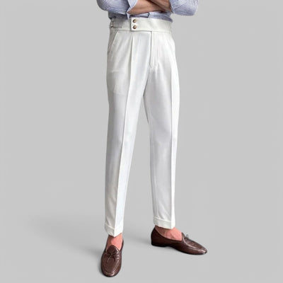 Bernd | Stilvolle Hochtaillierte Hose