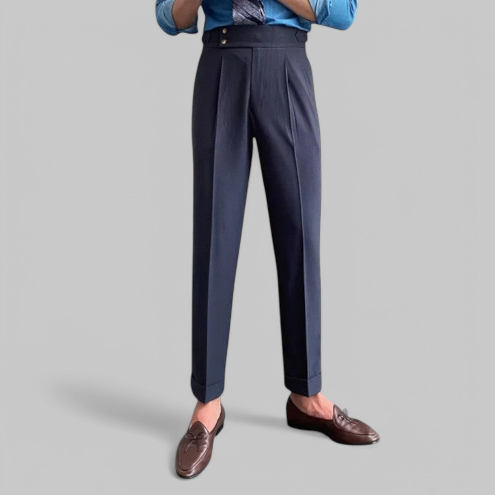 Bernd | Stilvolle Hochtaillierte Hose