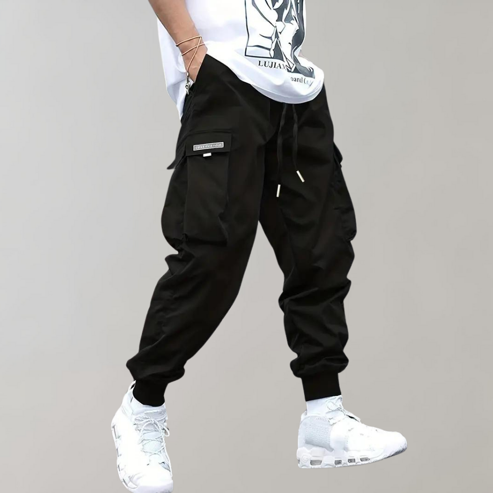 Cargohose mit Kordelzug für Männer
