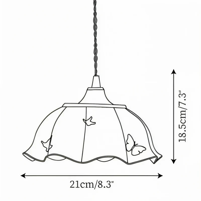 LumiFlutter LED Pendelleuchte