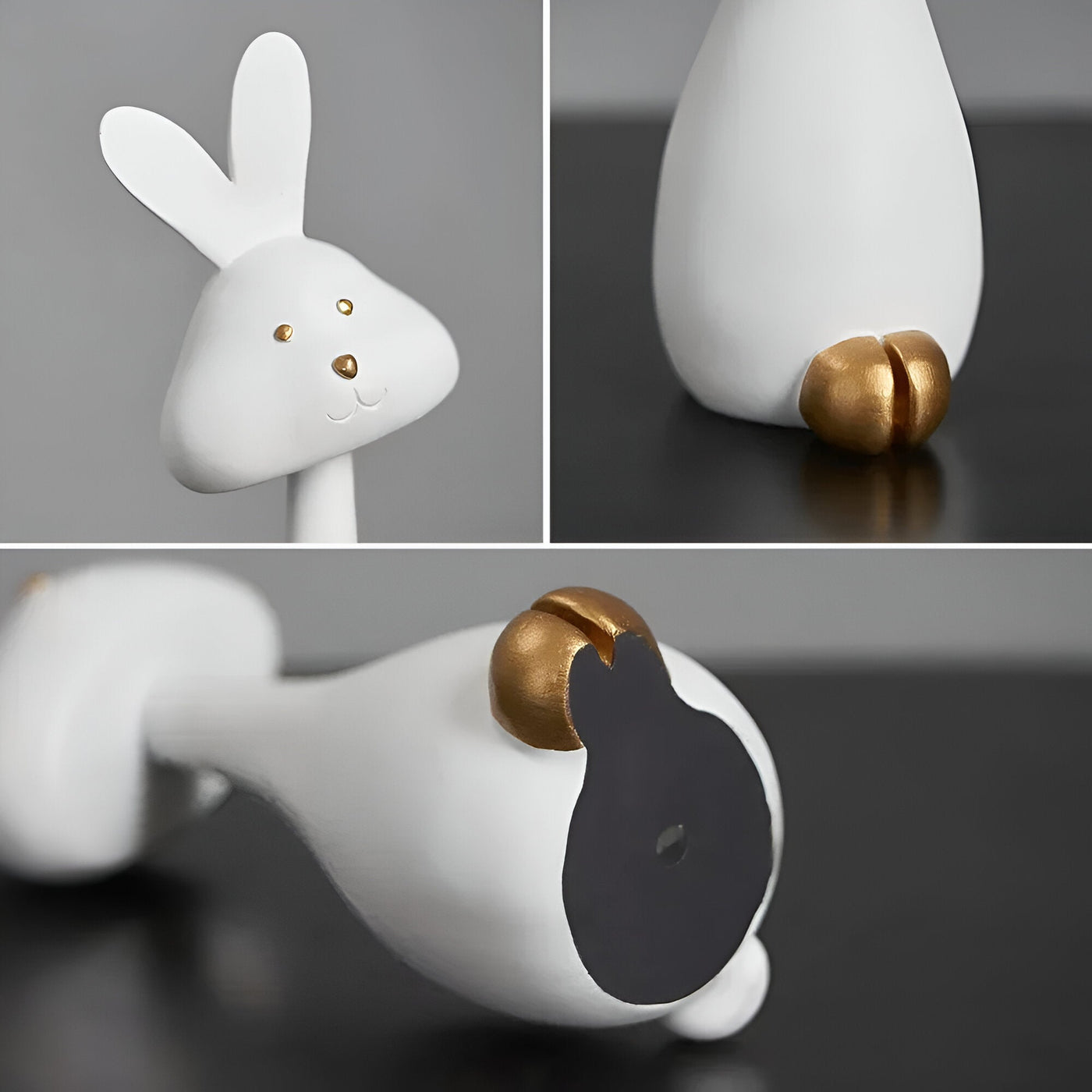 DecoPaws Elegante Tierfiguren für Moderne Tischdekoration