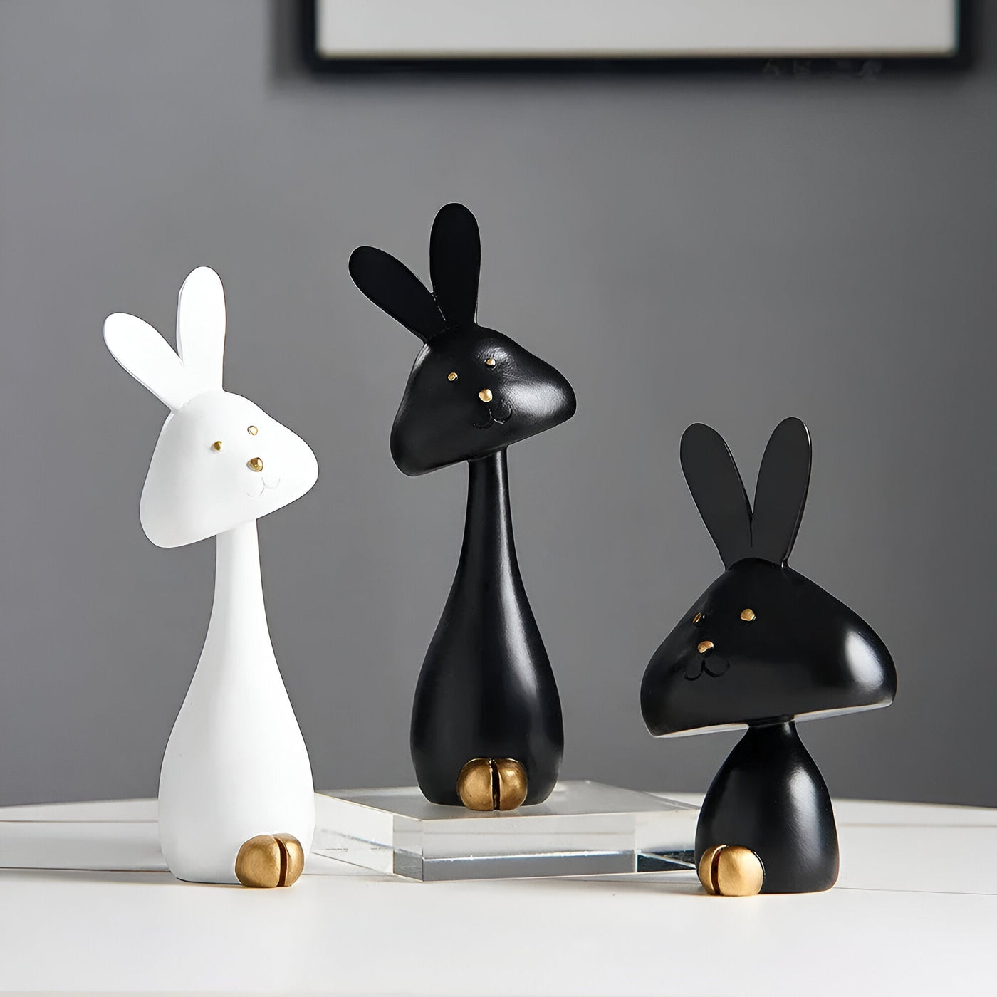 DecoPaws Elegante Tierfiguren für Moderne Tischdekoration