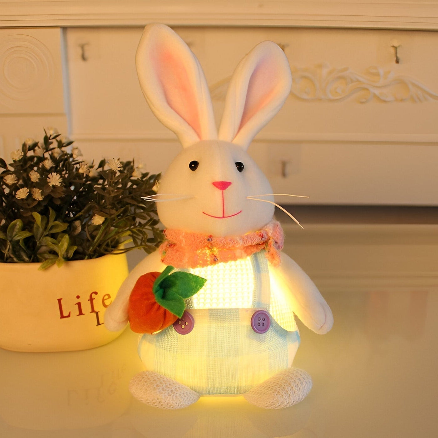BunnyGlow Weiches LED Nachtlicht
