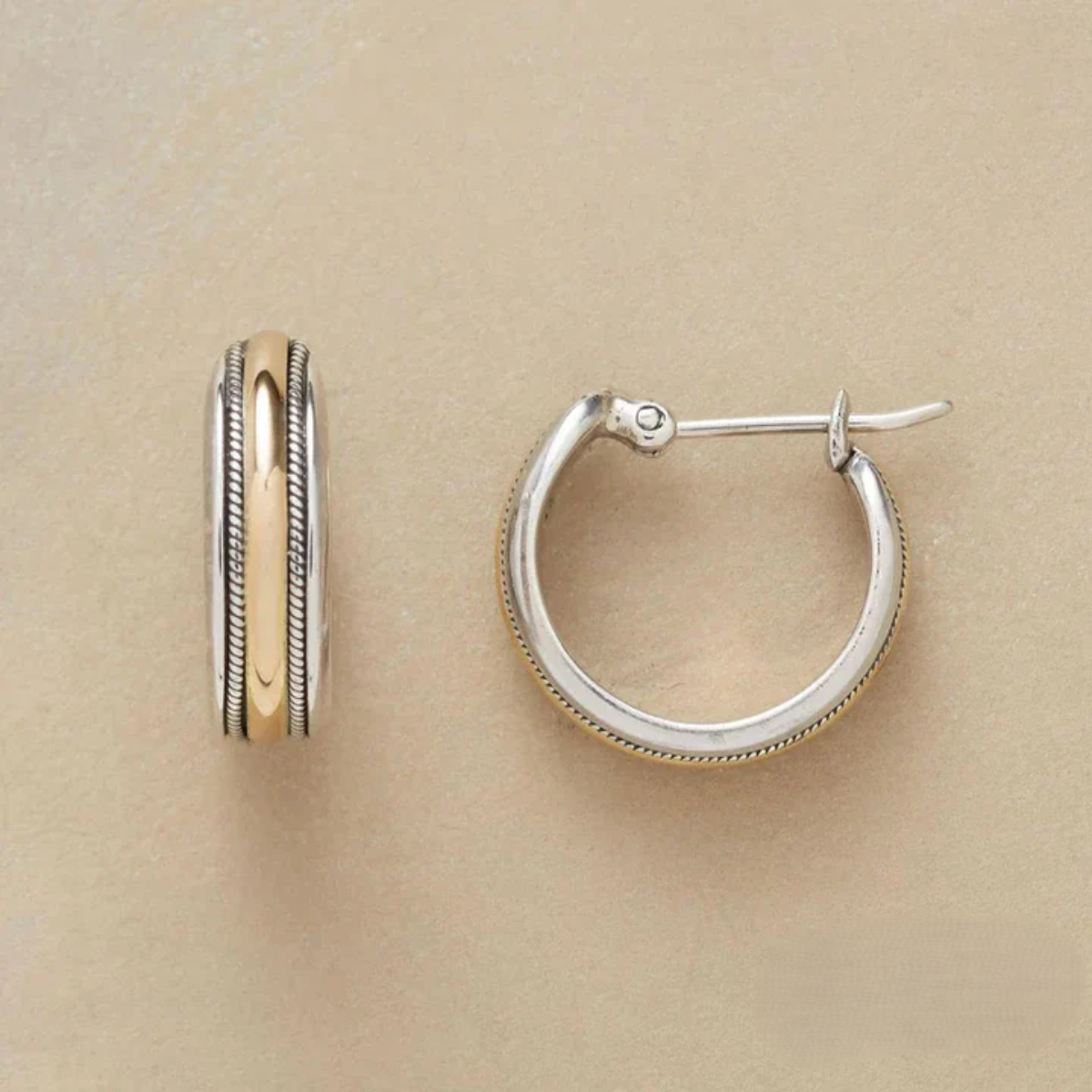 Ottilia – Zweifarbige Kreolen