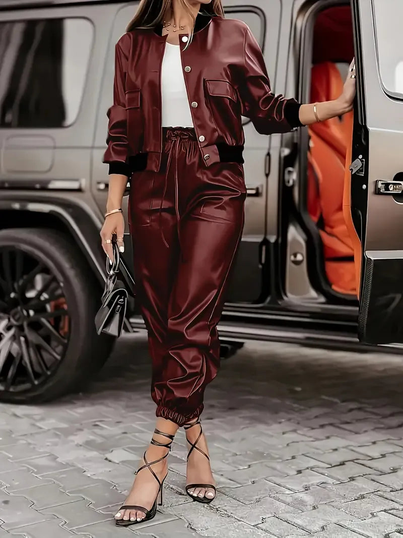 Tabea – Zweiteiliges Set Aus Leder