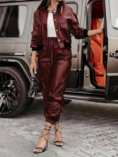 Tabea – Zweiteiliges Set Aus Leder