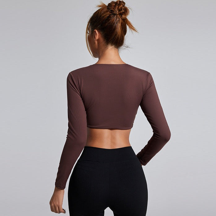 Langarm-T-Shirt – Boost – Integrierte Schalen