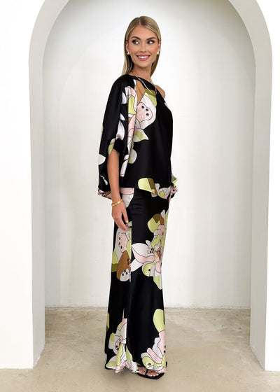 Alarice® | Schulterfreies Damen-Top mit Blumenmuster, Sommer