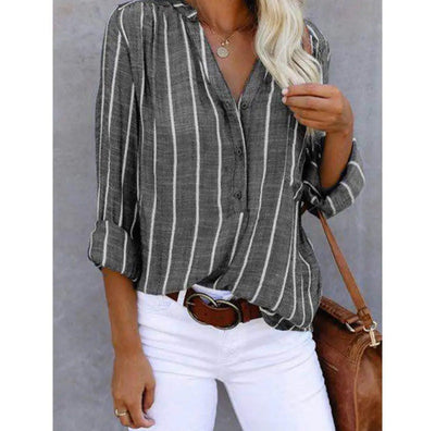 Antigona® | Gestreifte Freizeitbluse