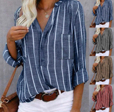 Antigona® | Gestreifte Freizeitbluse