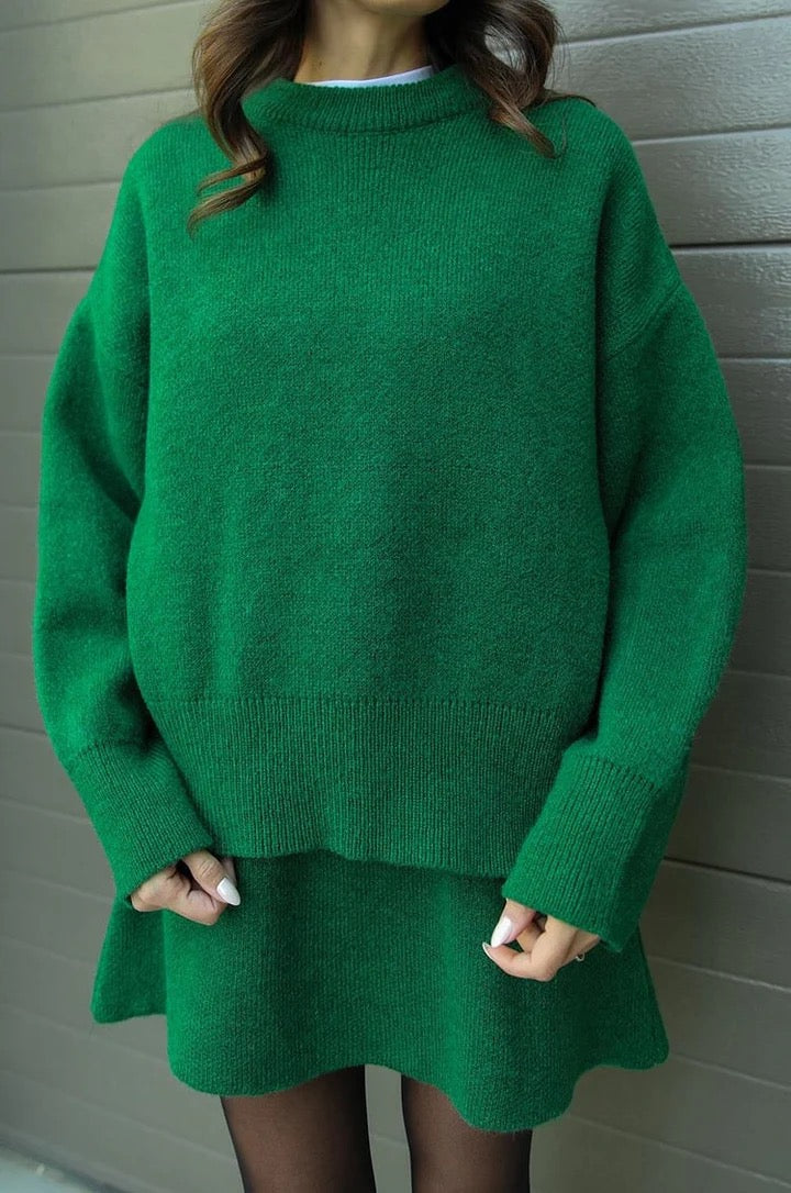 WIEN ELEGANTER PULLOVER KLEID