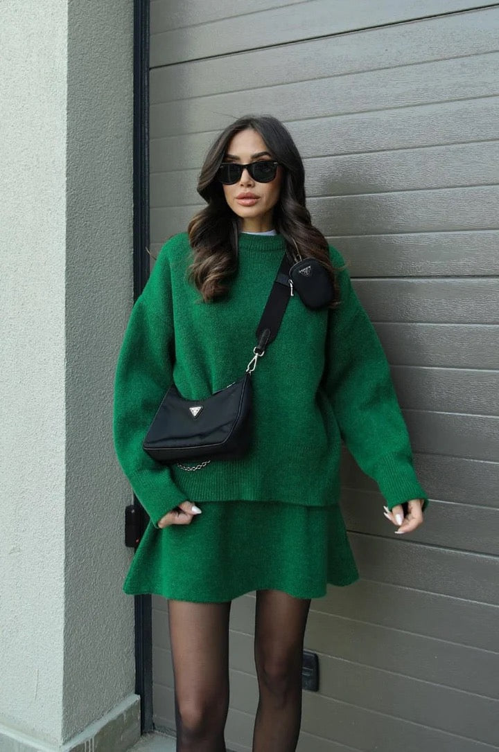 WIEN ELEGANTER PULLOVER KLEID