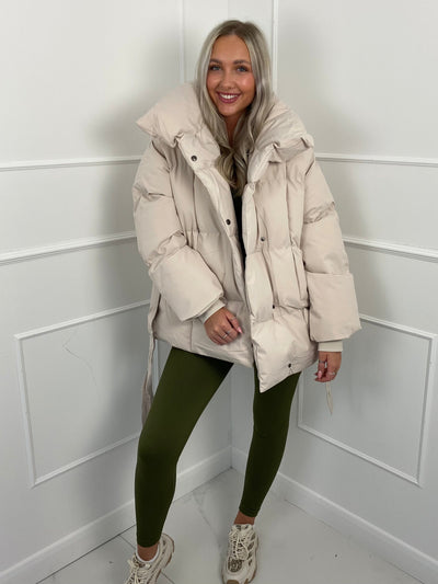 Elina™ | Gesteppte Kurzjacke mit Taillengürtel