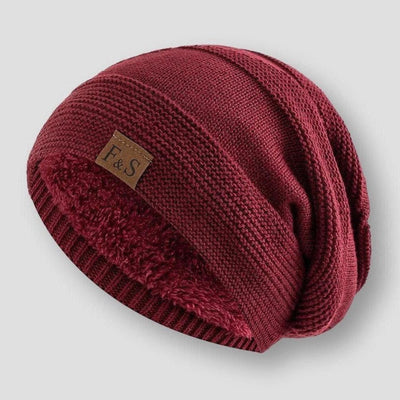 Warme Herren Winter Strick Beanie Mütze Outdoor