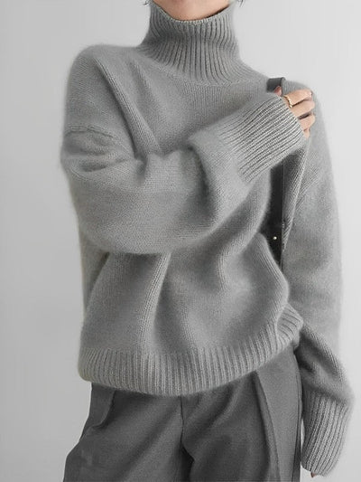 Gemütlicher Rollkragenpullover für Damen